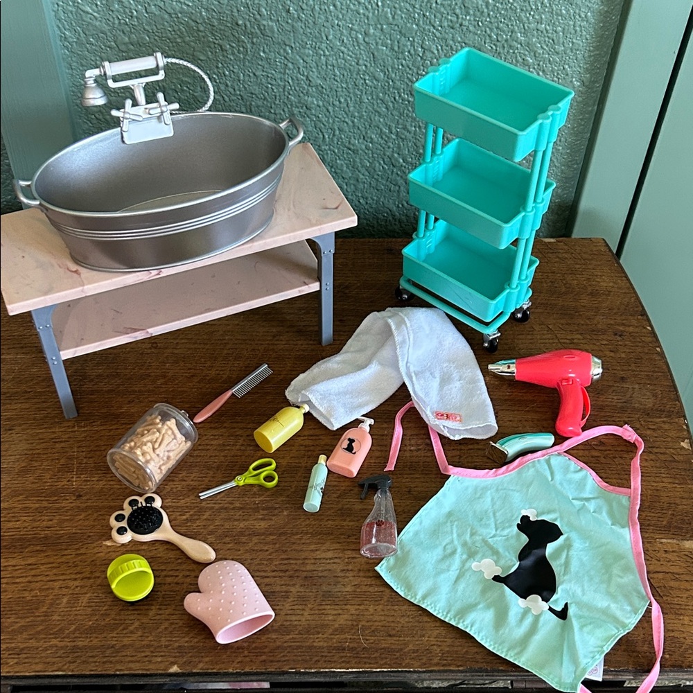 Our Generation pet grooming